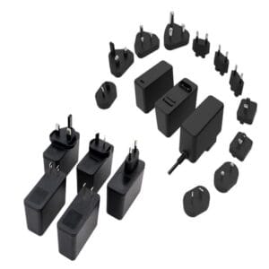 UES65LZ2-SPC 5V-20V 65W Medical Wall Mount Power Supply/ UE UES65LZ2-SPC 65W 5-20V USB-C PD Fast Charger