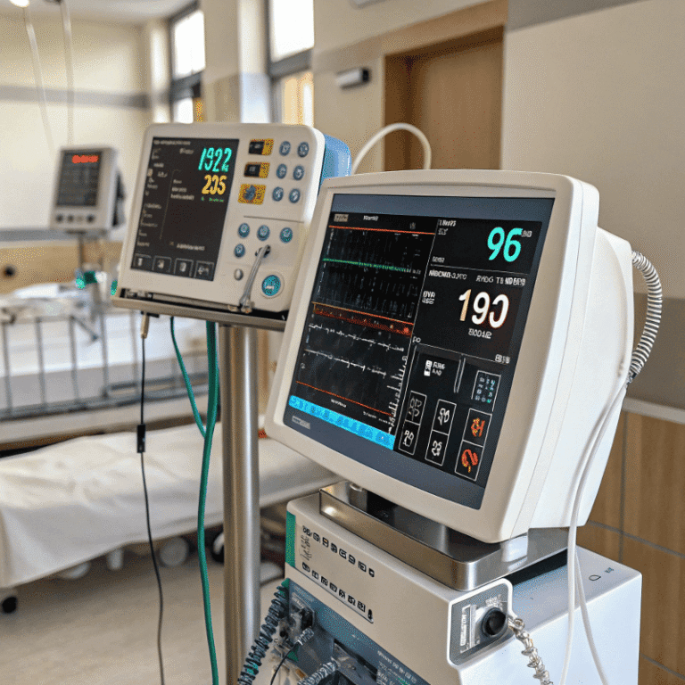 Anesthesia monitoring equipment power supply
