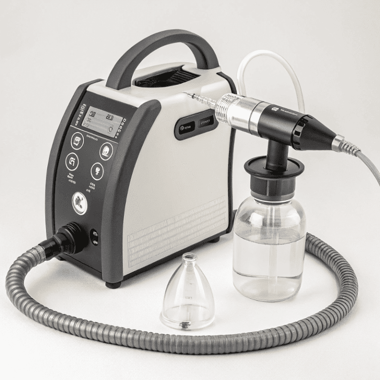 Electric suction device power supply