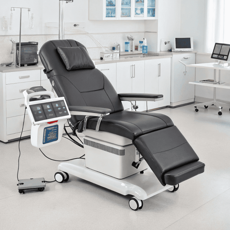 Electric treatment chair power supply