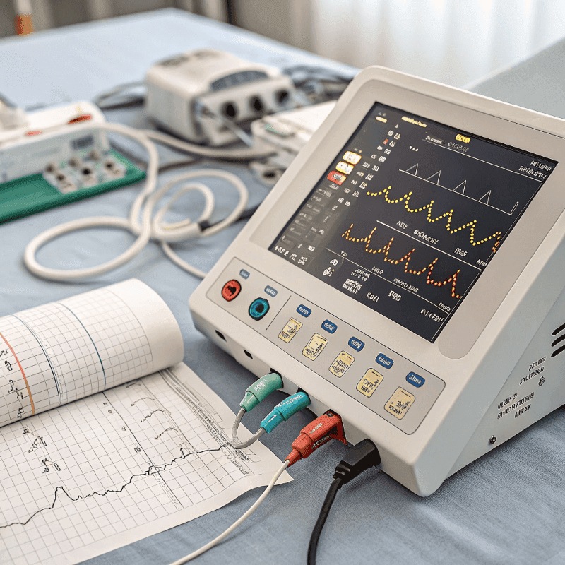 Electrocardiograph power supply 12v