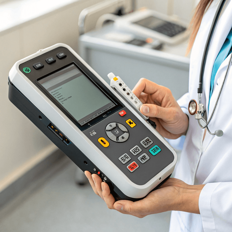 Handheld diagnostic instrument power supply