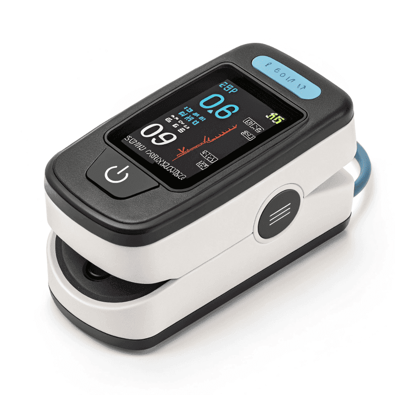 Handheld pulse oximeter power supply