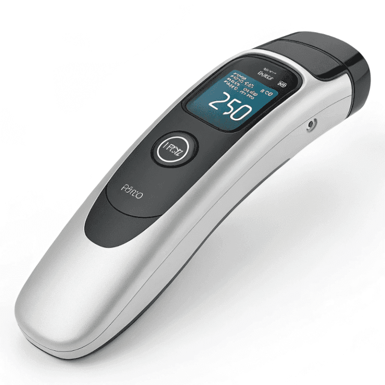 Infrared forehead thermometer power supply