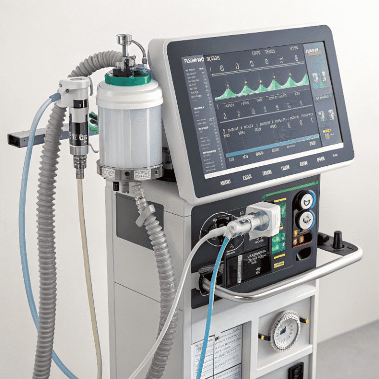Intensive care ventilator power supply