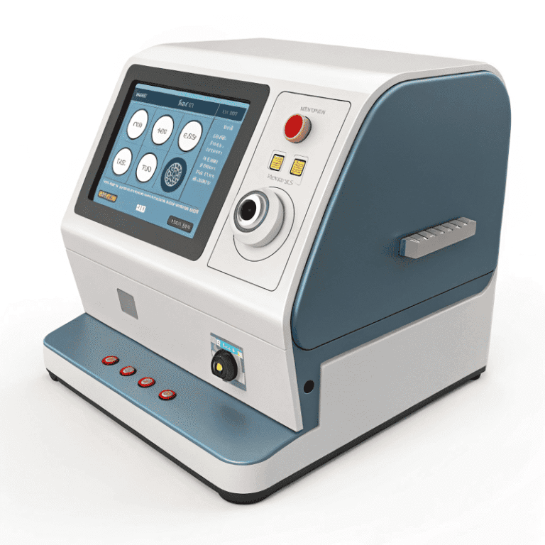 Laser ophthalmology treatment device power supply