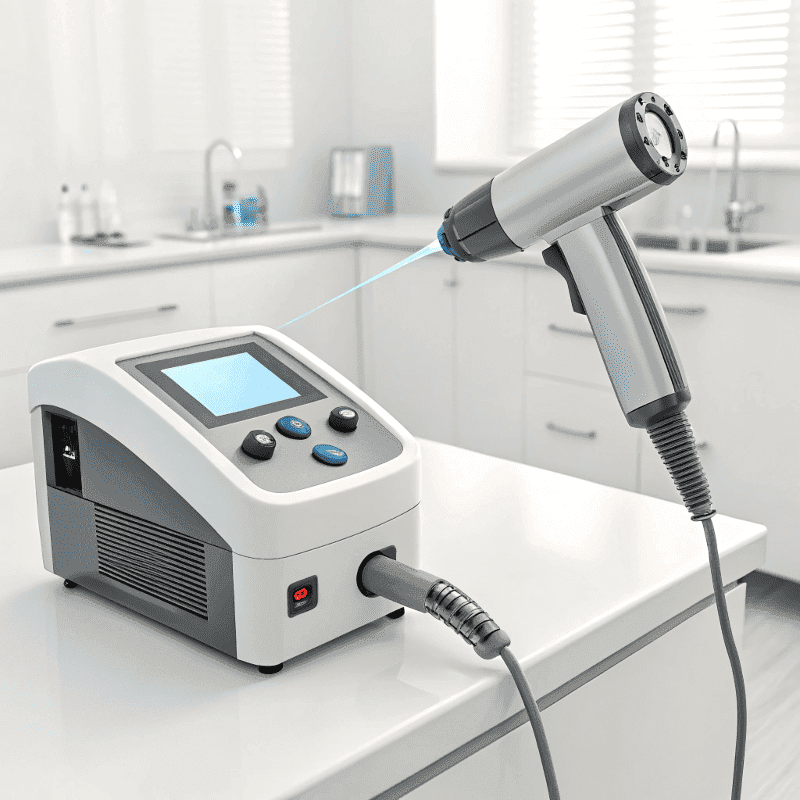 Laser therapy device power supply