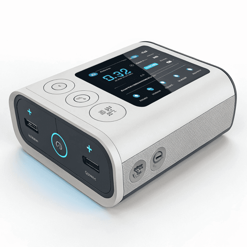 Muscle rehabilitation stimulator power supply