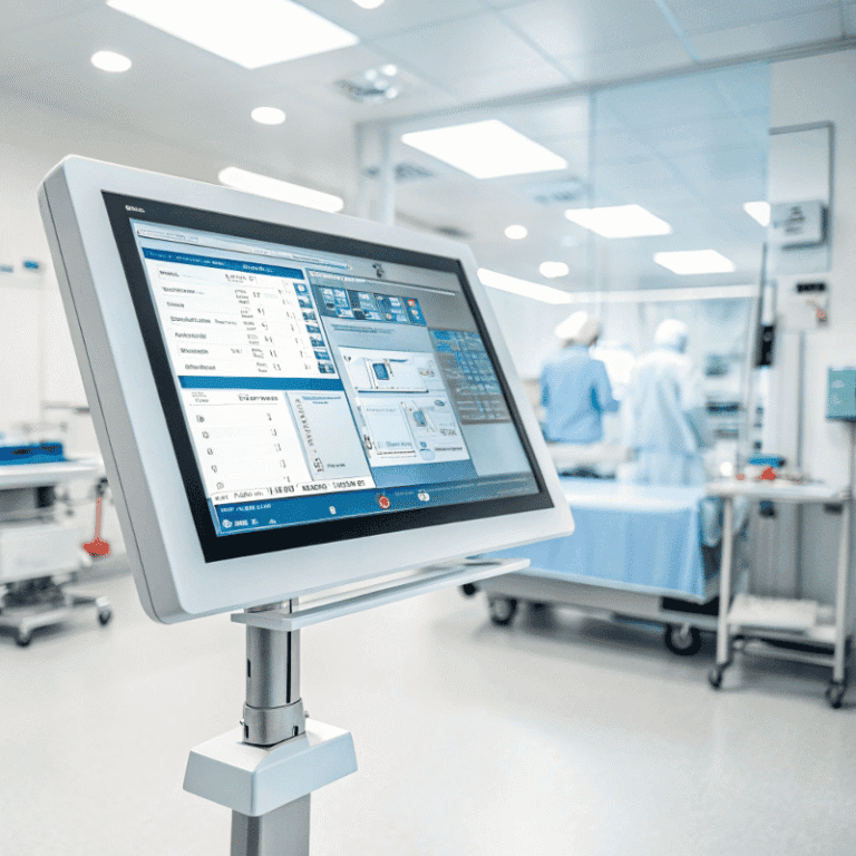 Medical-grade touch screen power supply