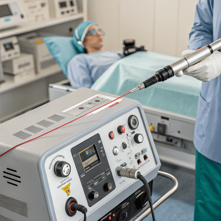 Medical laser equipment power supply