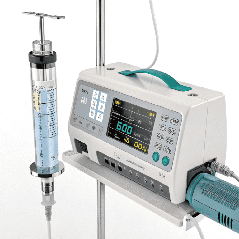 Medical syringe pump power supply