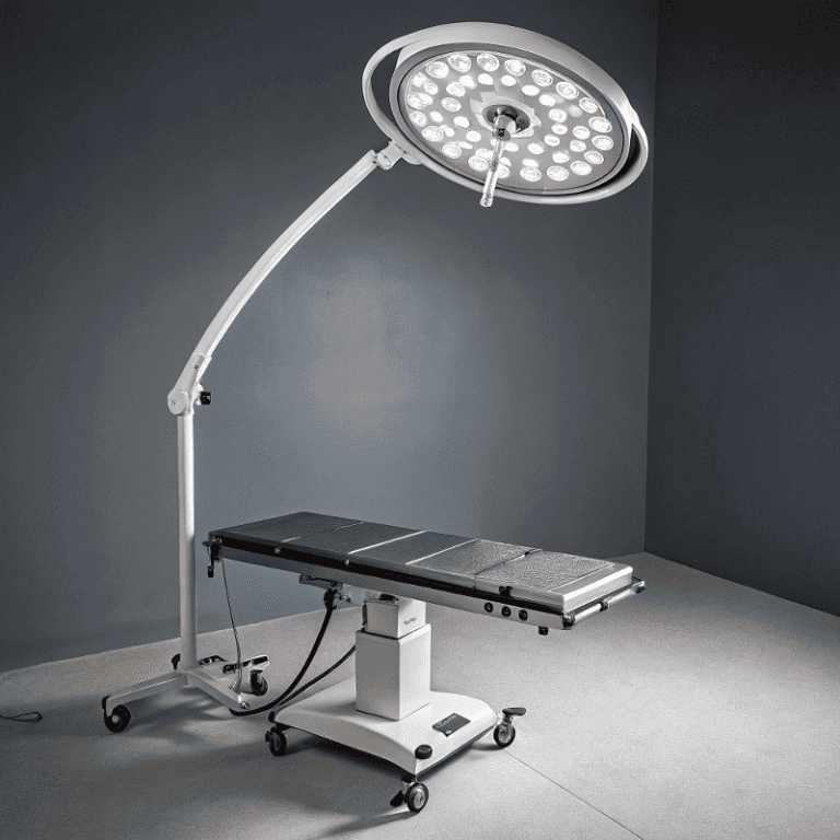 Mobile surgical light power supply