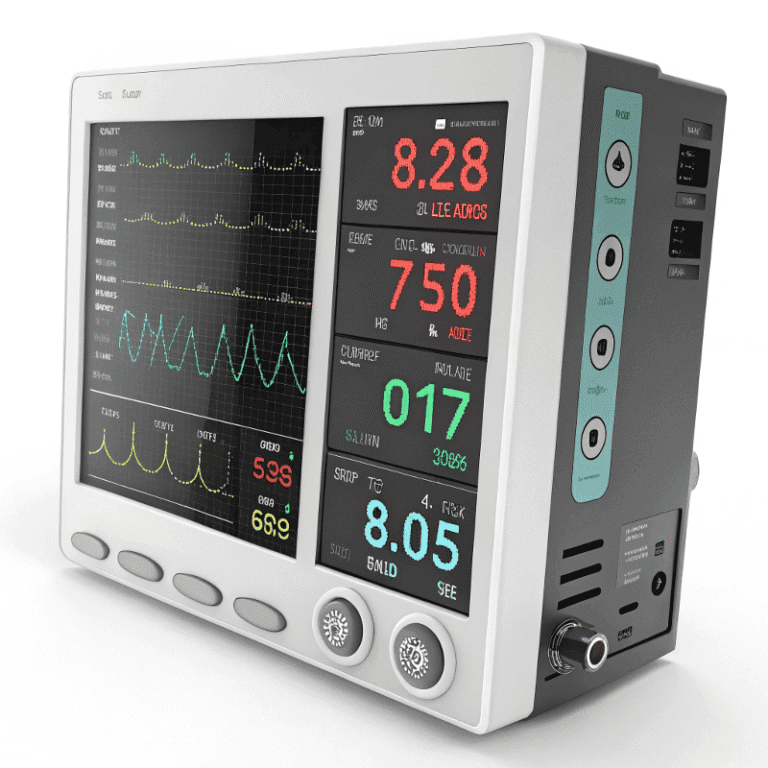 Multi-parameter vital signs monitor power supply