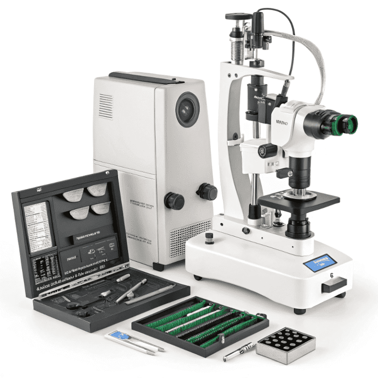 Ophthalmic imaging equipment power supply
