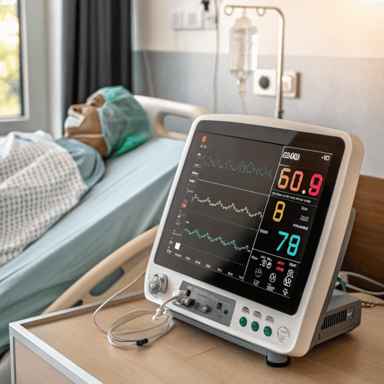 Patient vital signs monitoring power supply