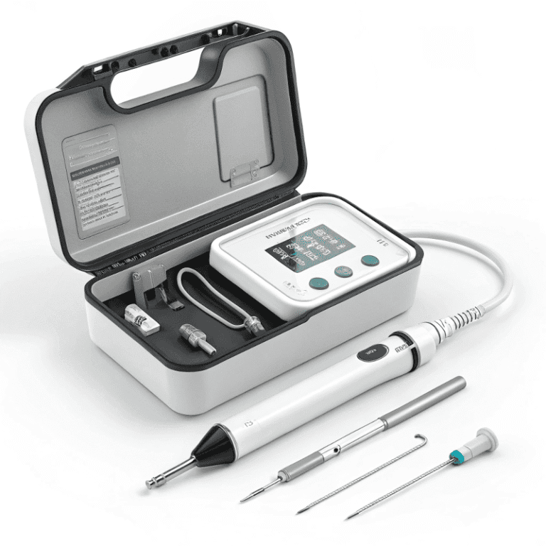 Portable dental cleaning device power supply