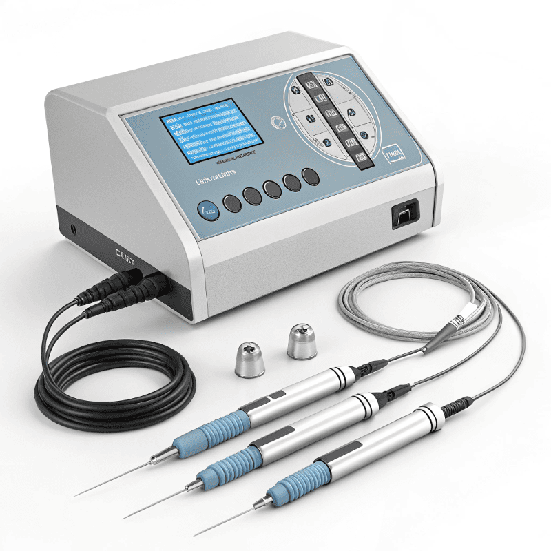 Radio frequency treatment device power supply