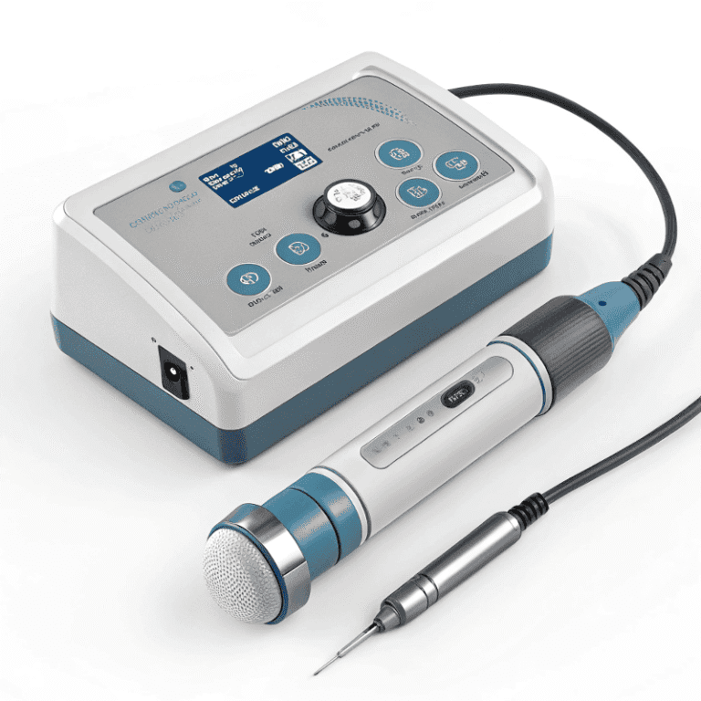 Ultrasonic therapy device power supply