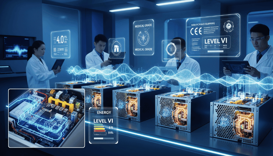 medical-grade AC-DC power supplies