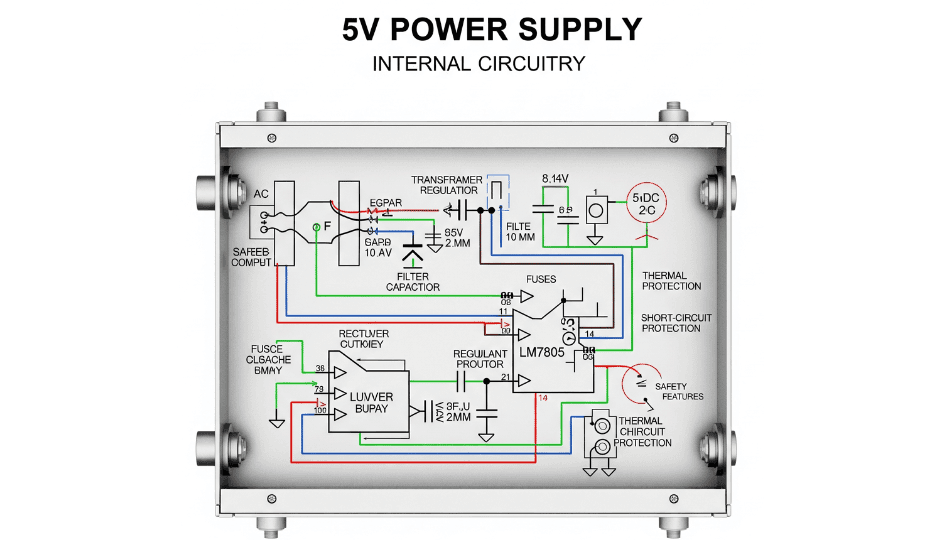 how to choose the right 5V power supply for a specific electronic device