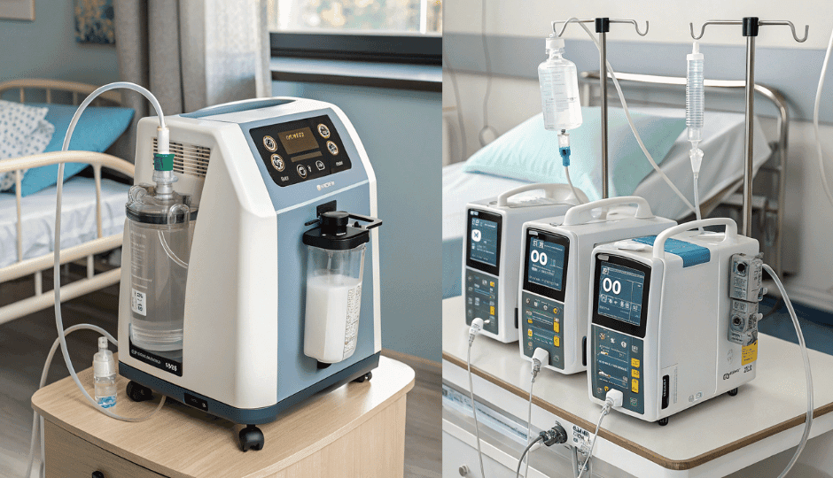infusion pumps and oxygen concentrators power supply