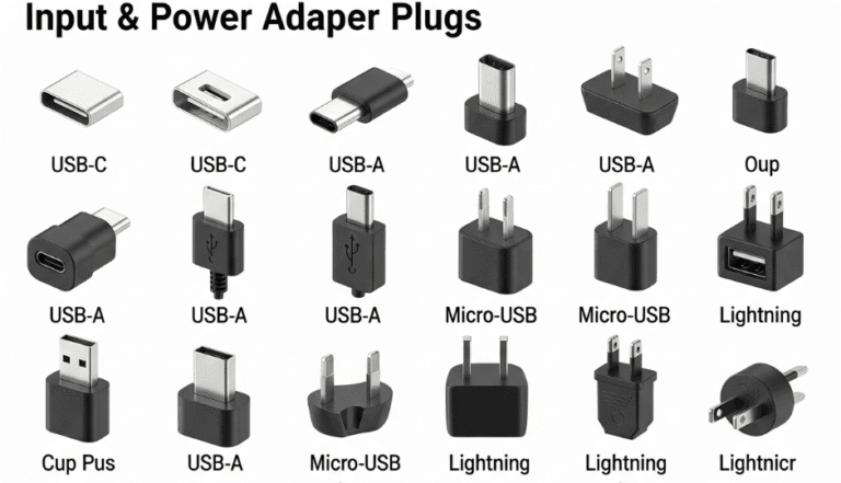 Electrical Plug Compatibility Power Adapter Plugs Guide - Types & Compatibility for Safe Input/Output ...