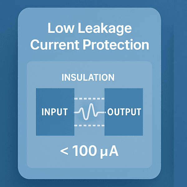low leakage current protection power supply