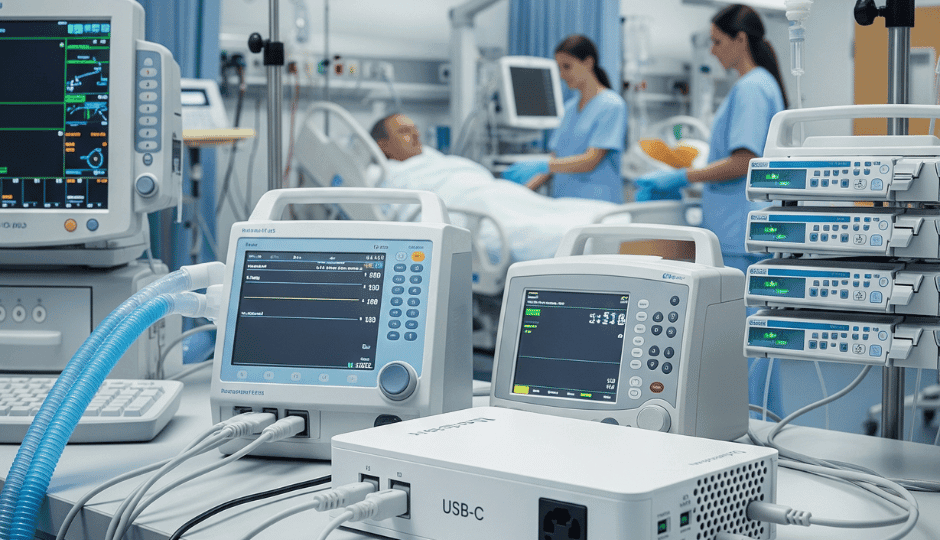 medical grade USB-C power supply