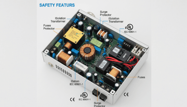 medical power supplies types standards and applications