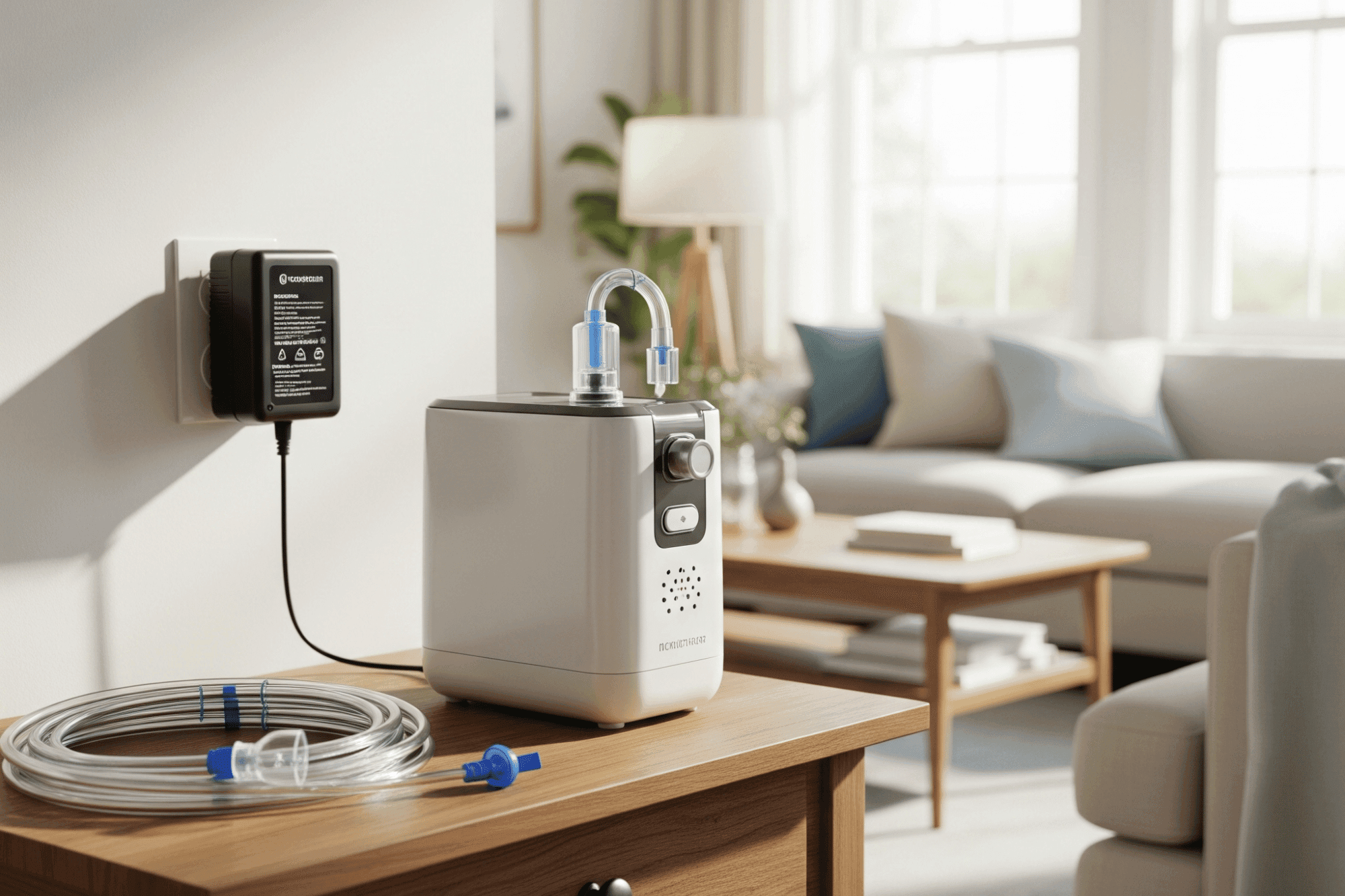 oxygen concentrator power supply for medical devices