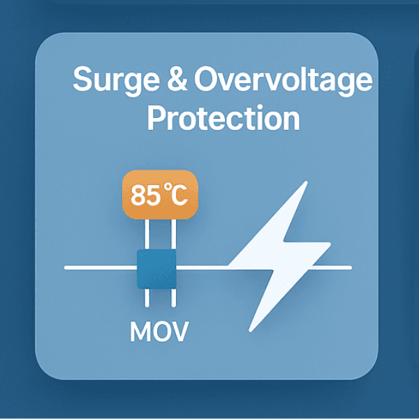 surge overvoltage protection power supply