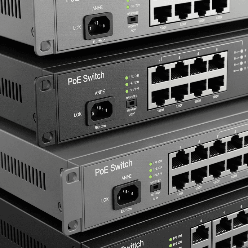 PoE Switches power supply