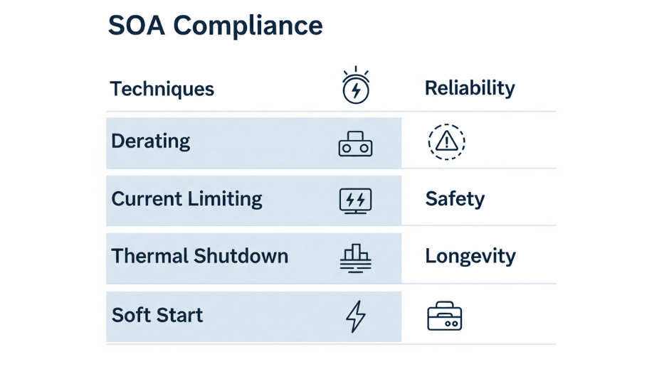 How Does Safe Operating Area (SOA) Impact the Reliability of External Power Adapters?