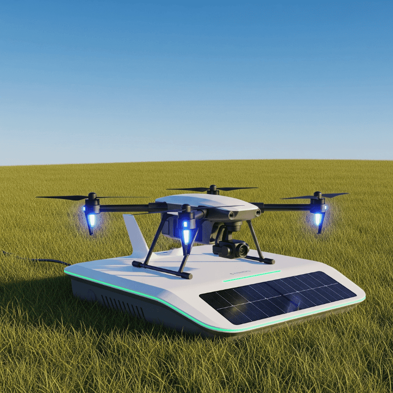 Drone Ground Charging Base power supply