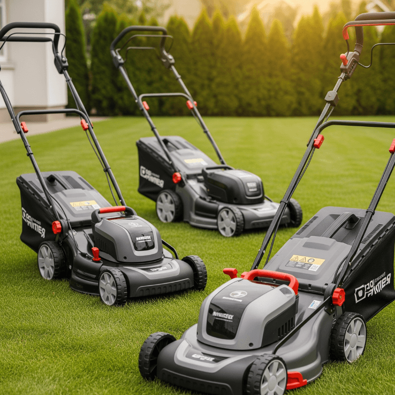 Electric Lawn Mowers power supply