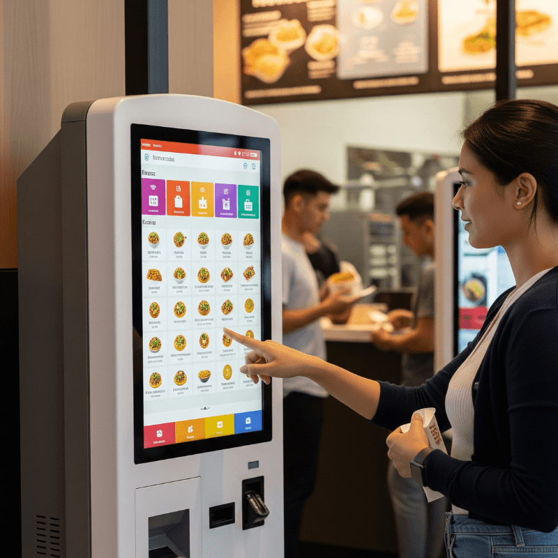 Self-service Ordering Machines switching power supply
