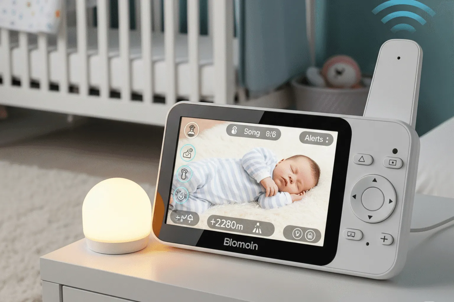 Switching power supply for baby monitors