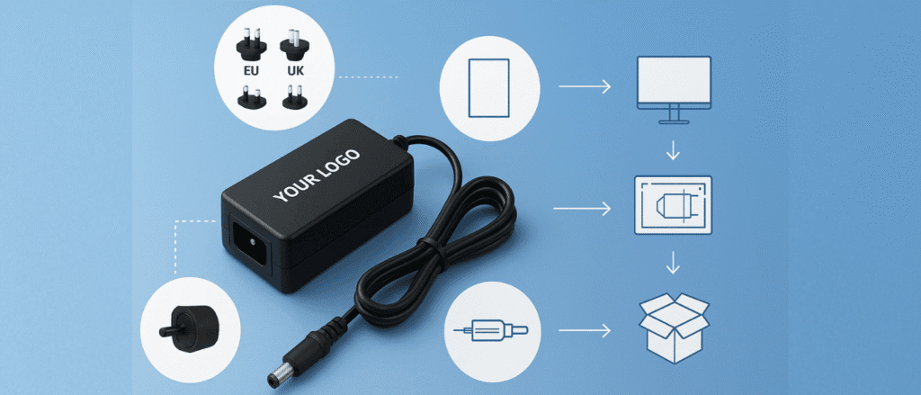 Quankang customizable power adapters