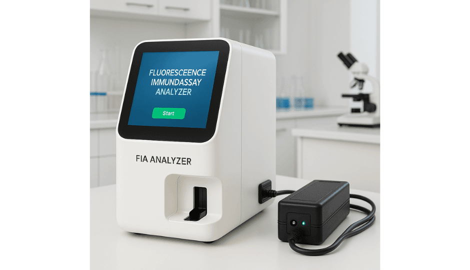 are your analyzers poweres by certified medical grade adapters