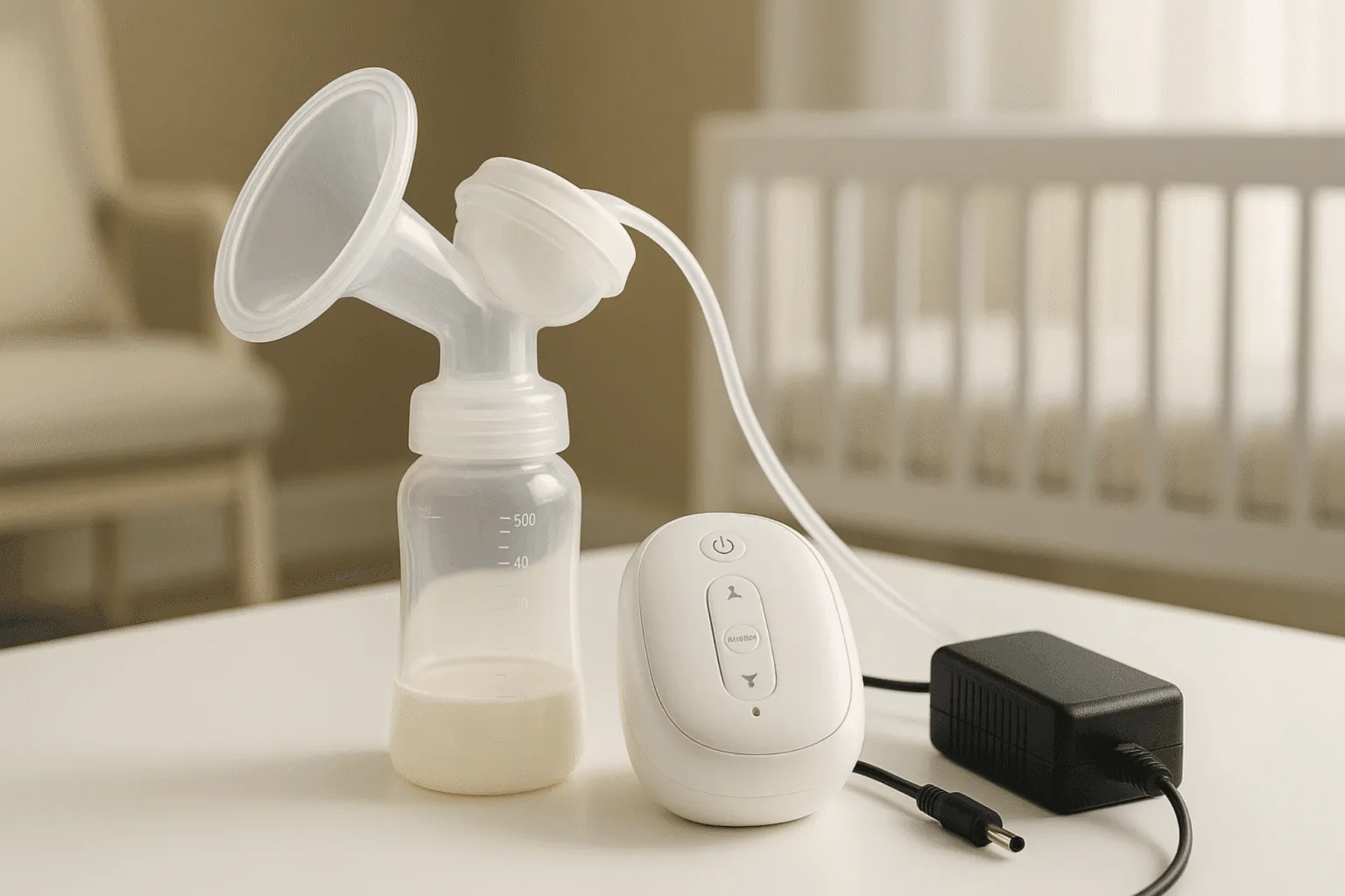 AC to DC power supply for breast pumps
