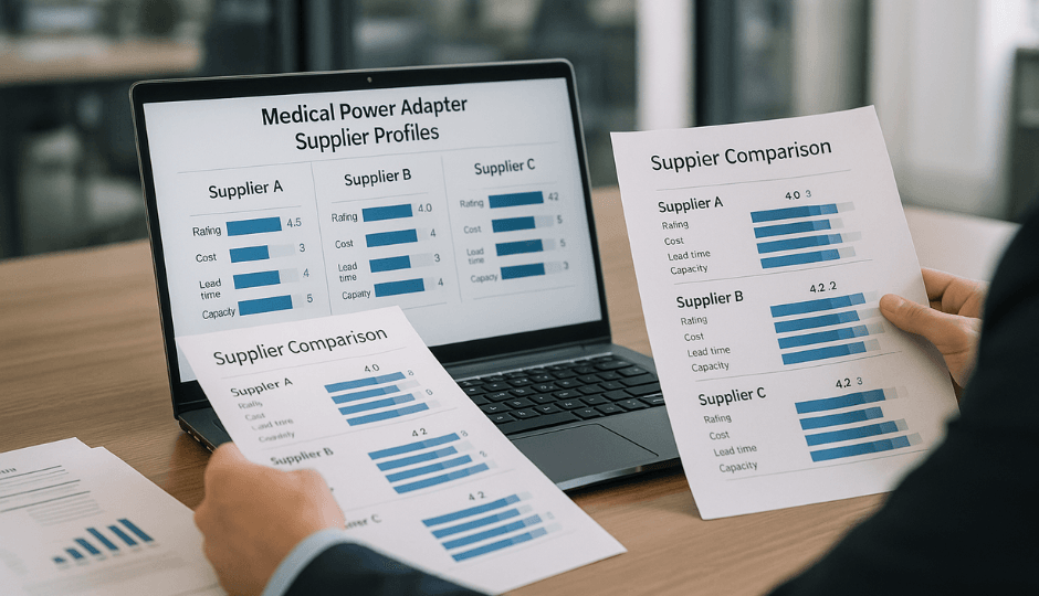 can standard power adapters be uses for patient monitors