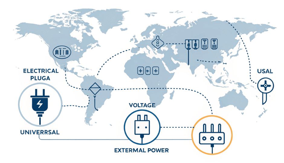 external switch-mode power adapters