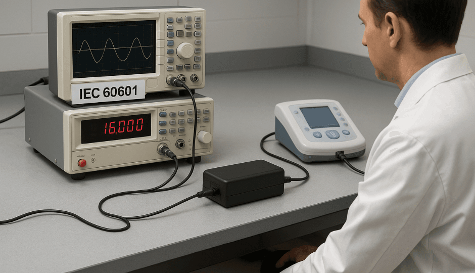 how do medical power supplies ensure the safety of electrotherapy units