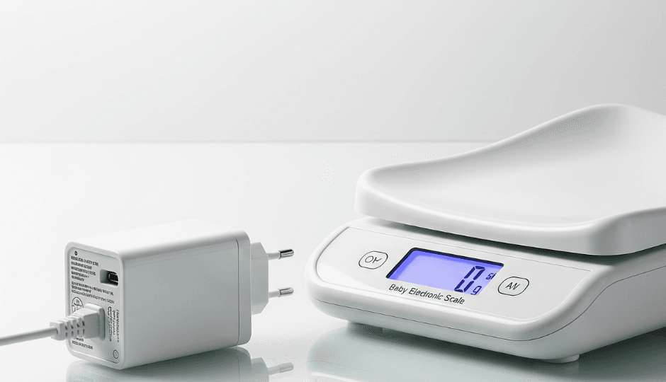 why are power adapters crucial for baby electronic scales