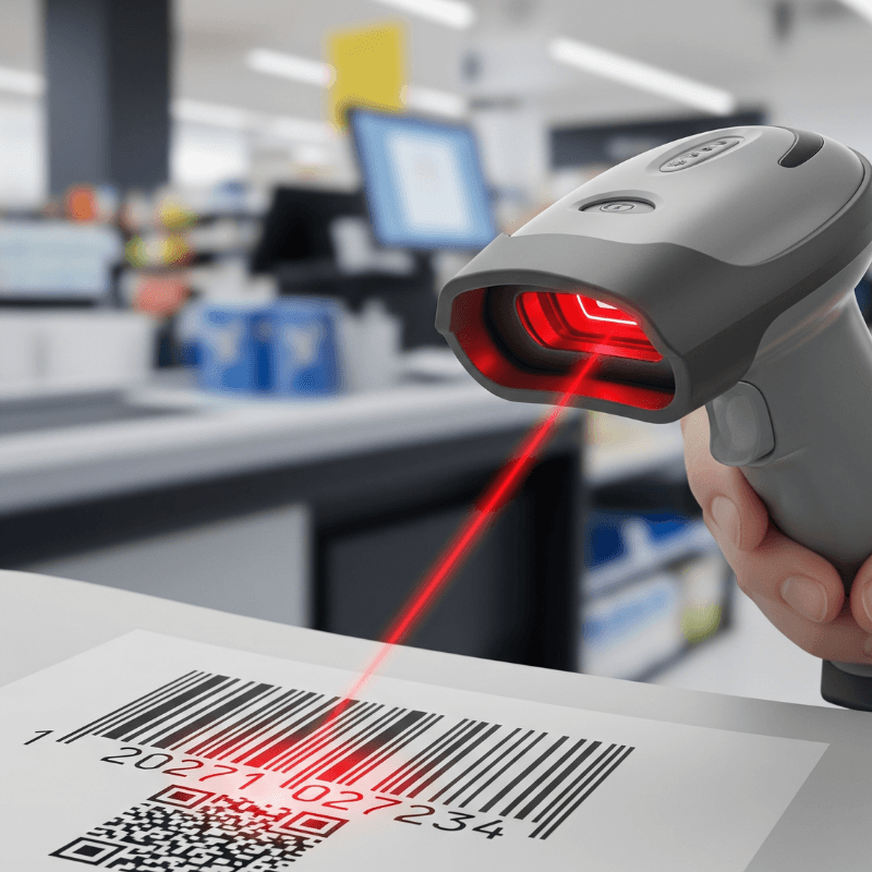 barcode scanner external power supply