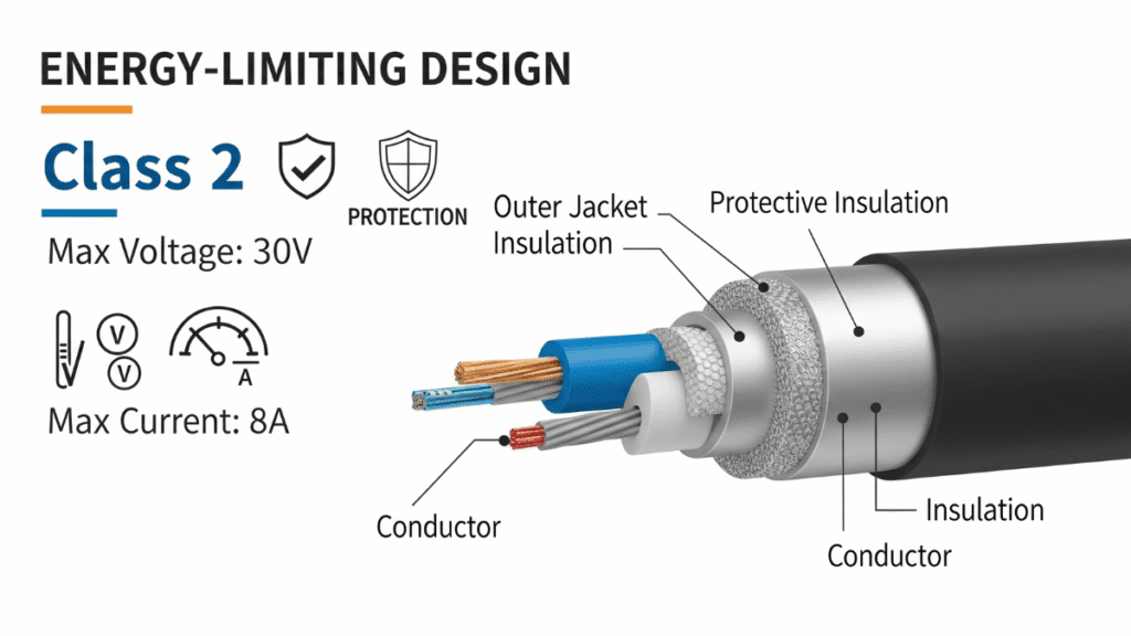 class 2 power supply cord