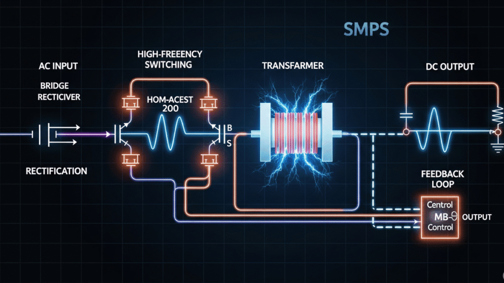 how an smps power supply works