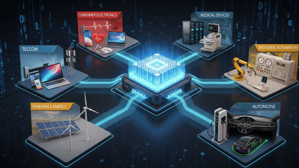 applications of smps power supply