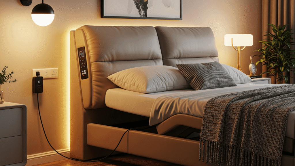 medical power supply for smart electric beds