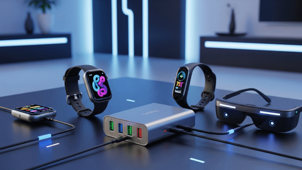 Power adapter to USB in loT devices